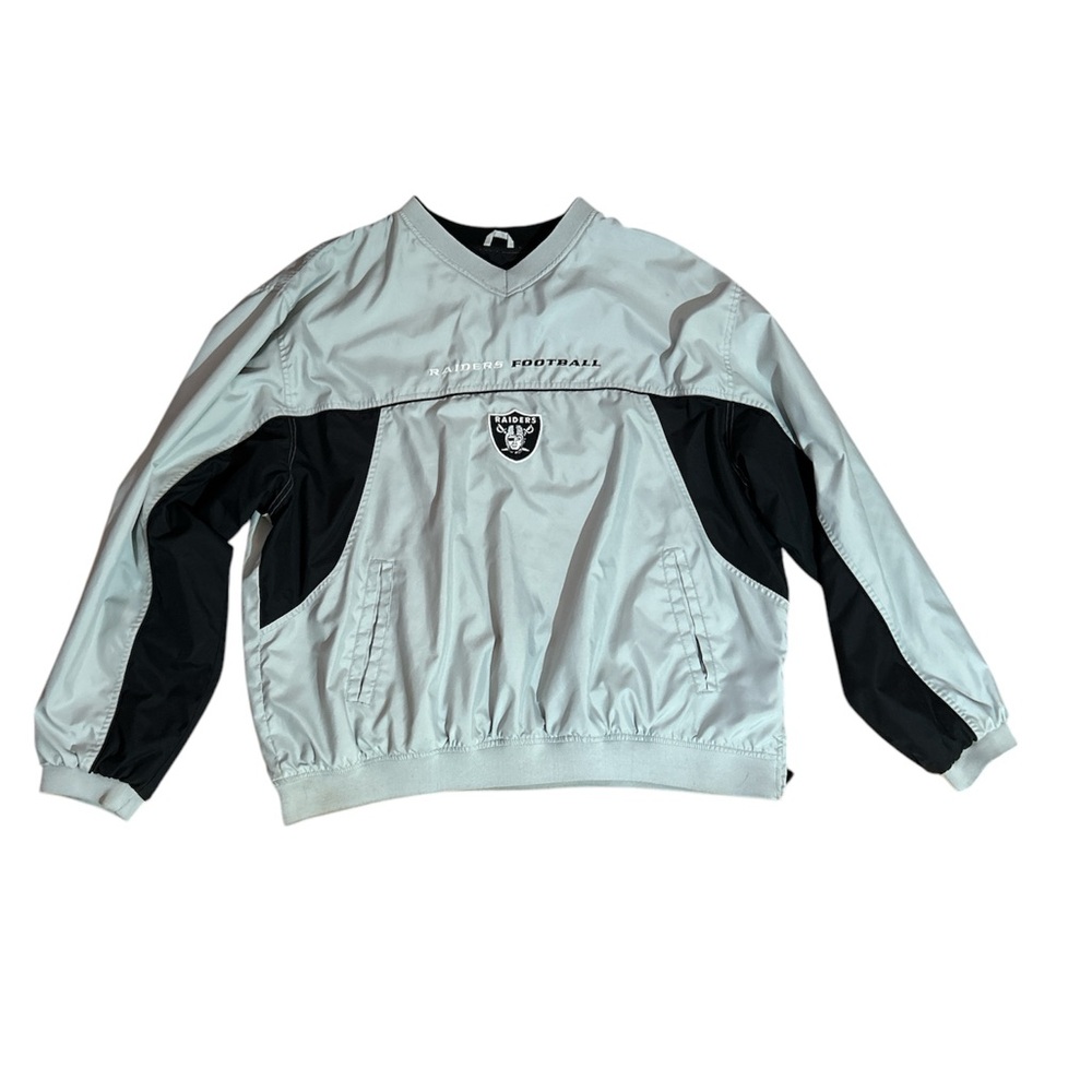 Raiders Pullover - Black and Gray